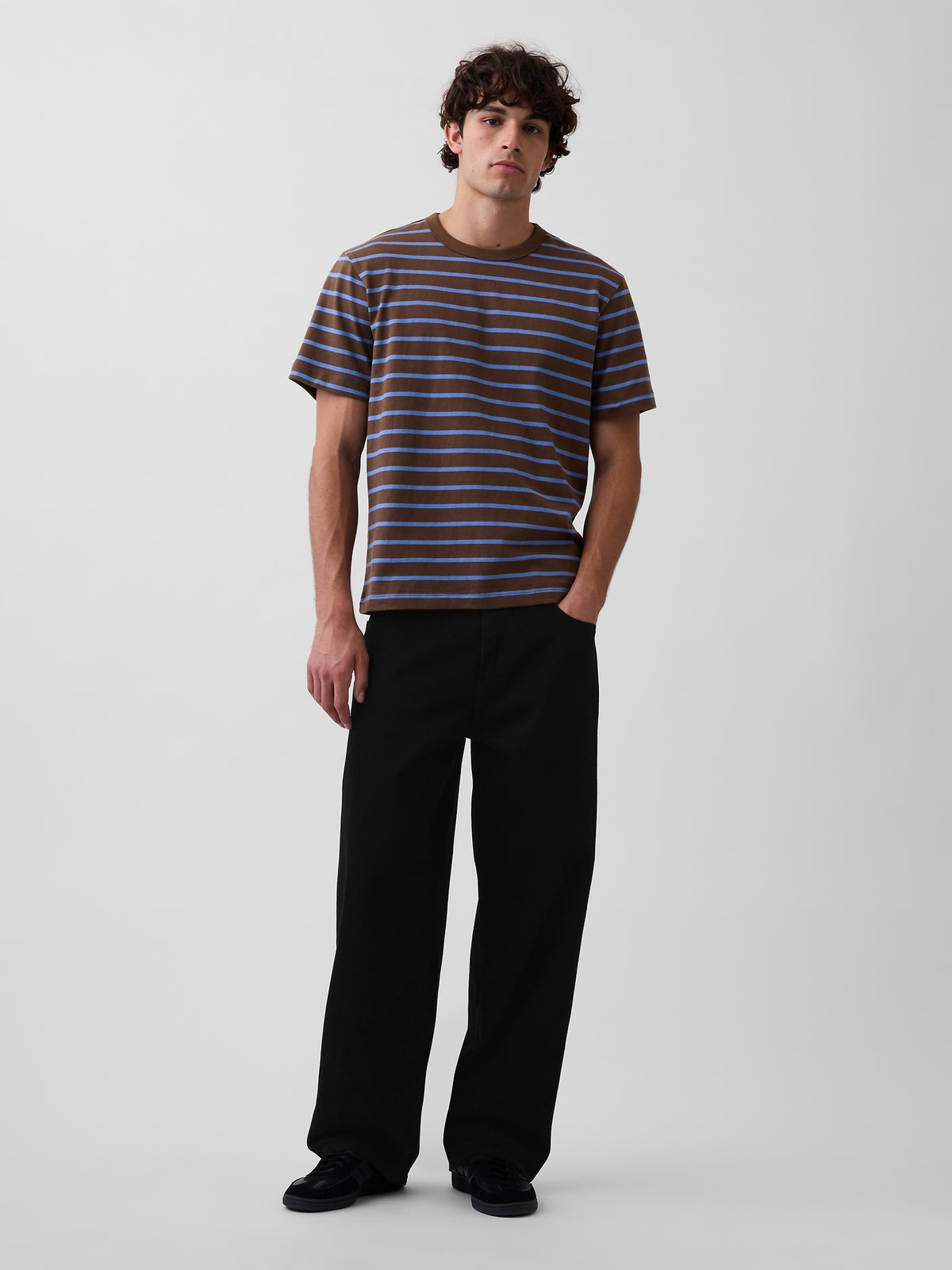 Kahverengi Heavyweight Relaxed T-shirt