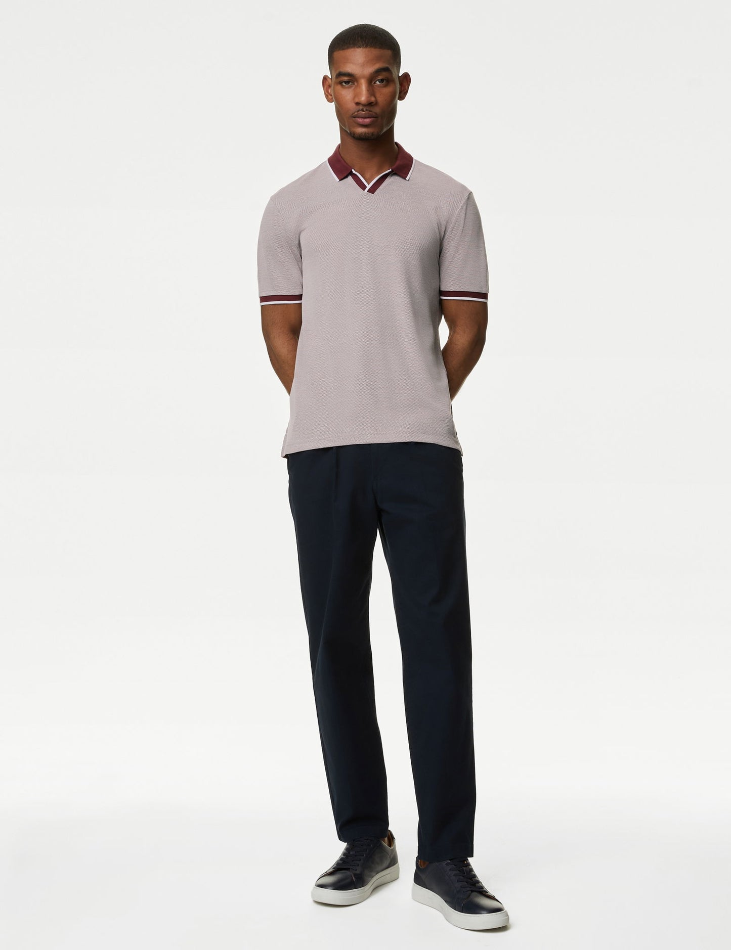 Regular Fit Kısa Kollu Polo Yaka T-shirt