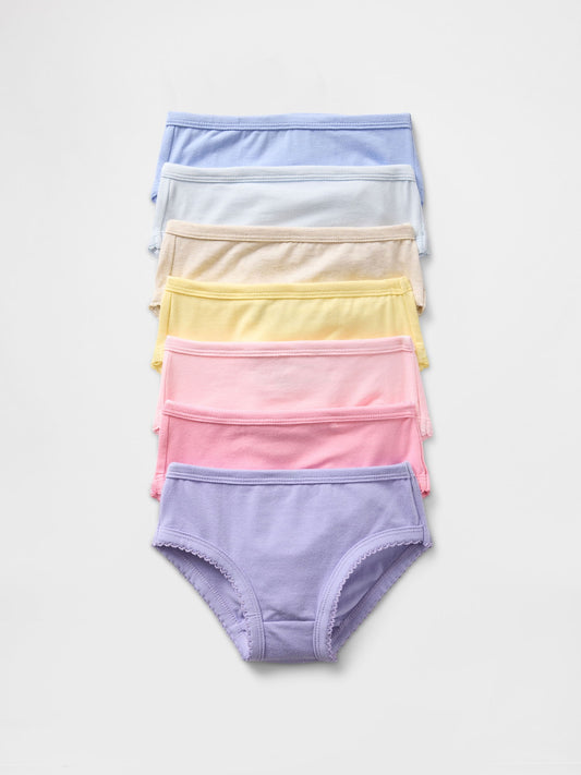 Çok Renkli Bikini Briefs Külot (7'li)