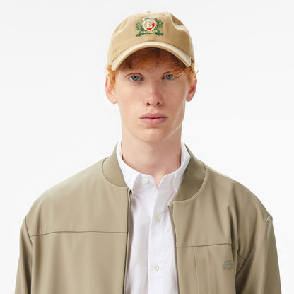 Lacoste Erkek Hakim Yaka Açık Kahverengi Bomber Ceket