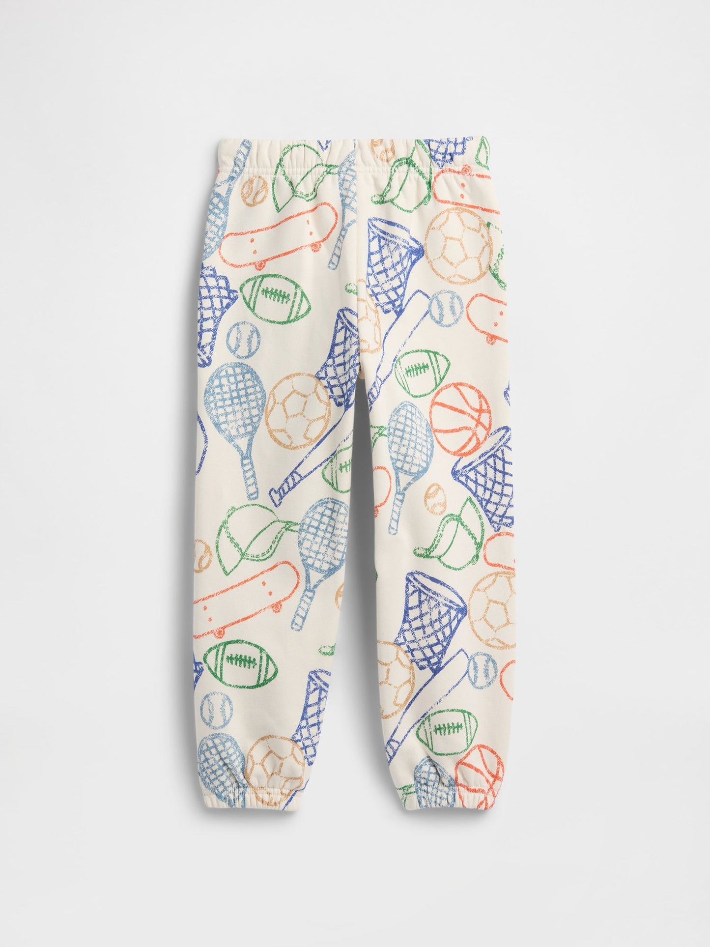 Kırık Beyaz Relaxed Gap Logo Pull-on Jogger Eşofman Altı