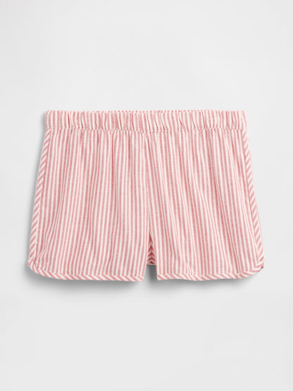 Kırmızı Flannel Pijama Şort