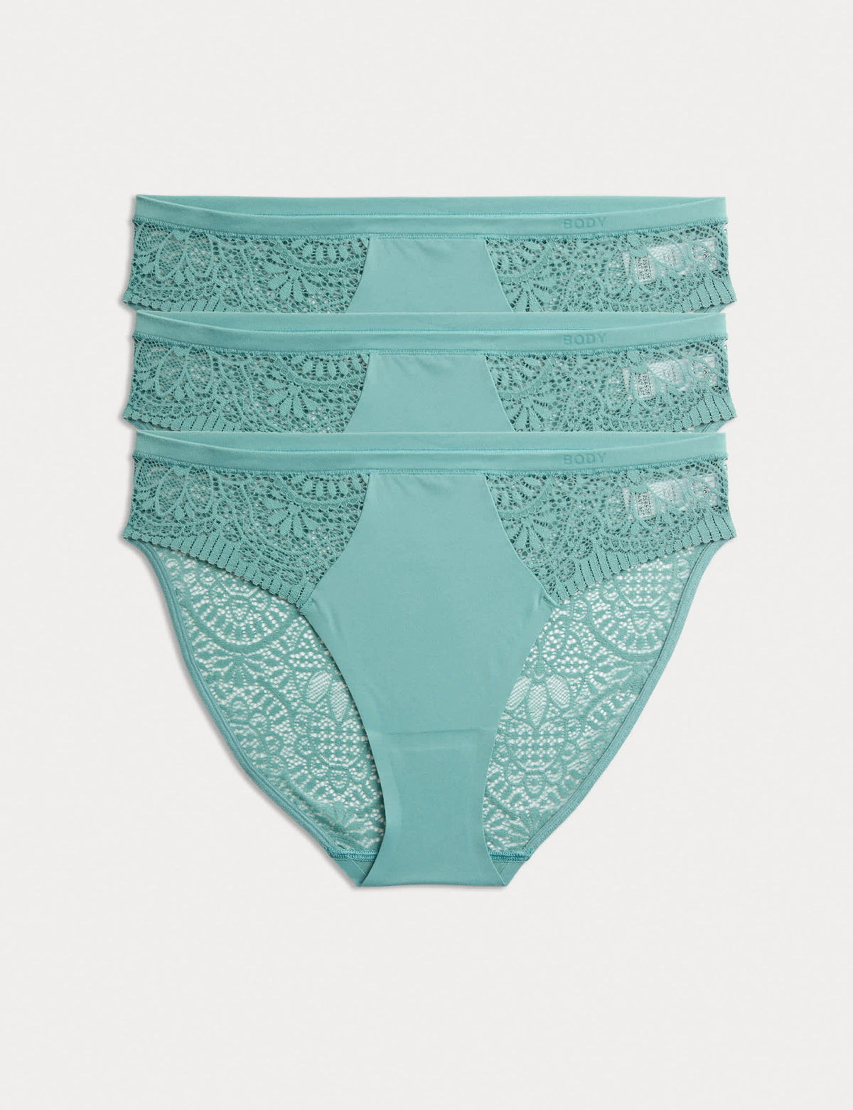 3'lü Body Soft:trade_mark: High Leg Külot Seti