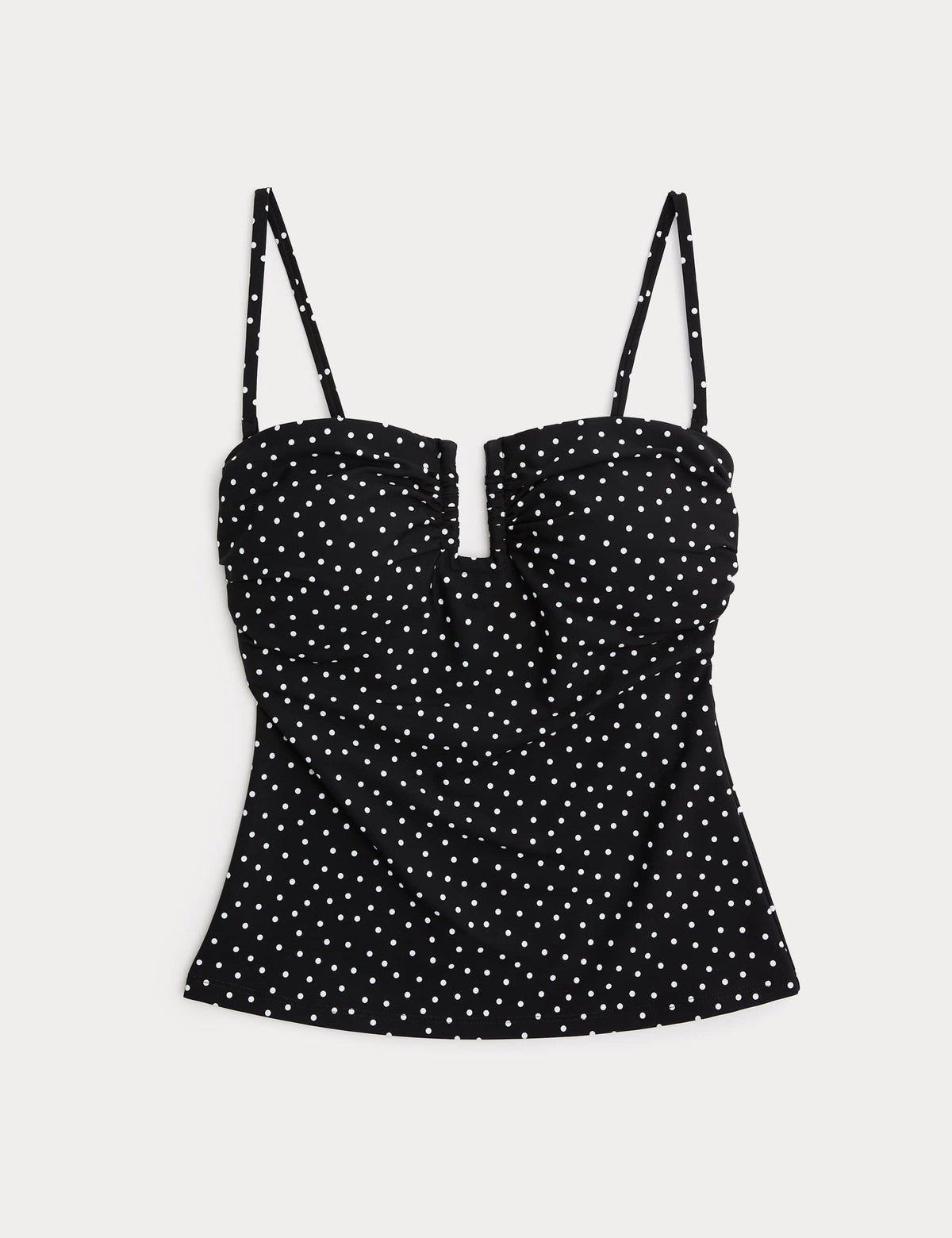 Puantiyeli Tankini Üst