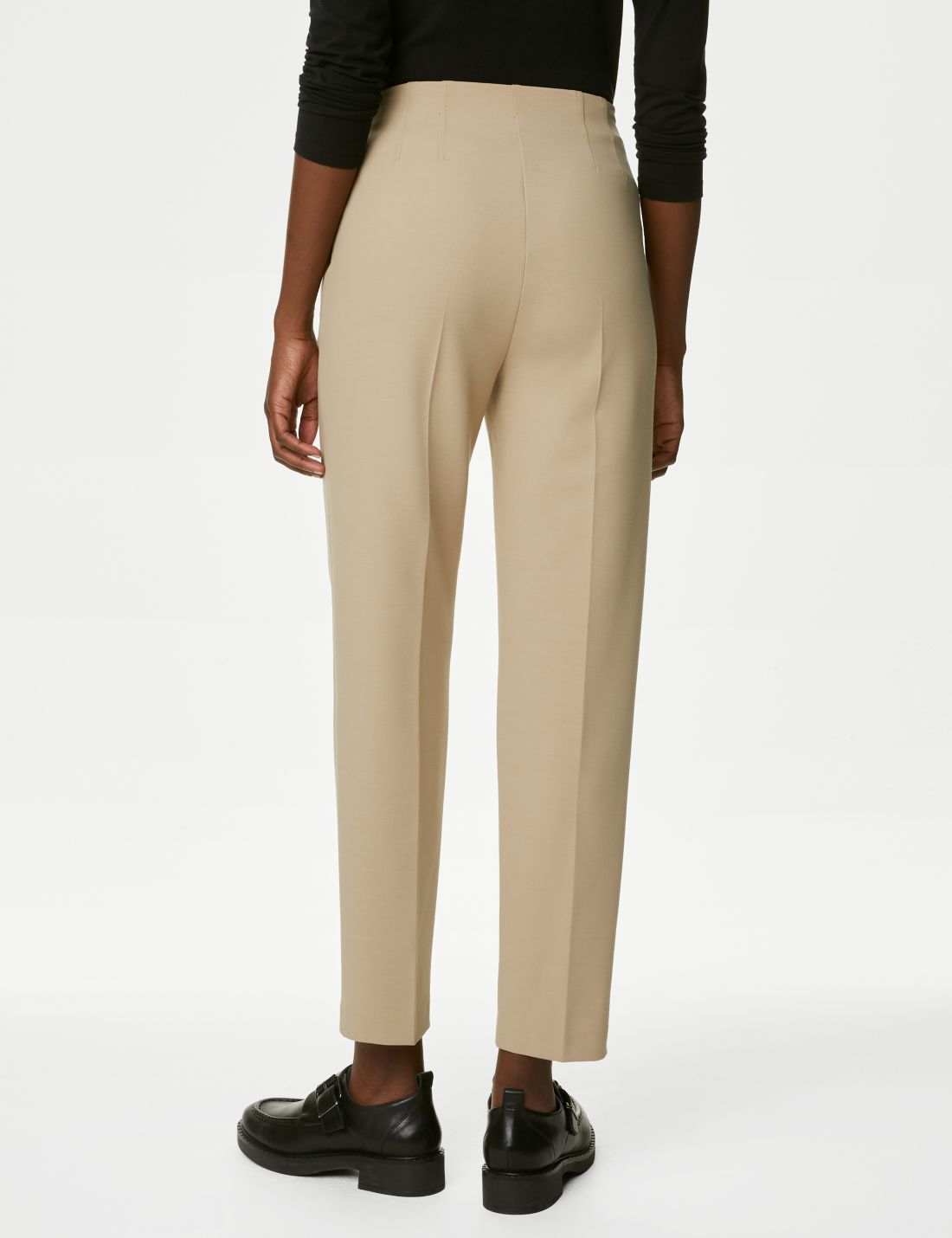 Yüksek Bel Tapered Fit Pantolon