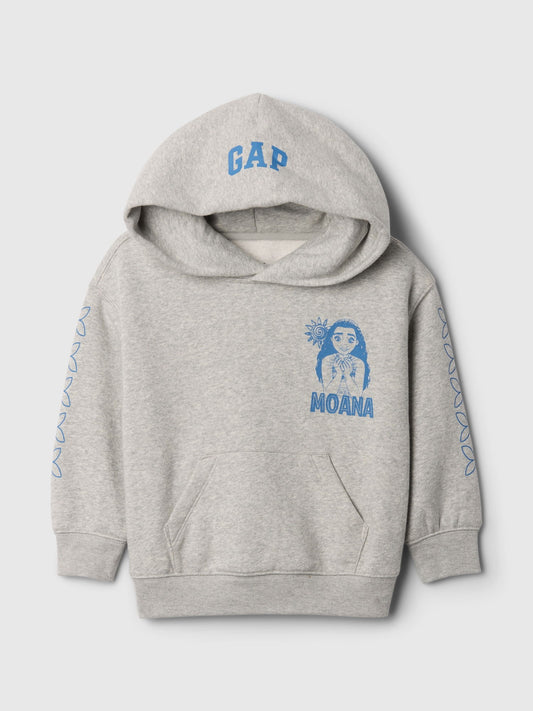 Gri Gap × Disney Logo Vintage Soft Moana Grafikli Sweatshirt