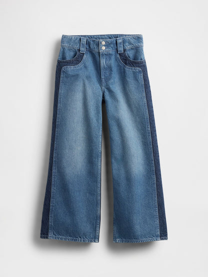 Mavi High Rise Stride Wide-leg Ankle Jean Pantolon