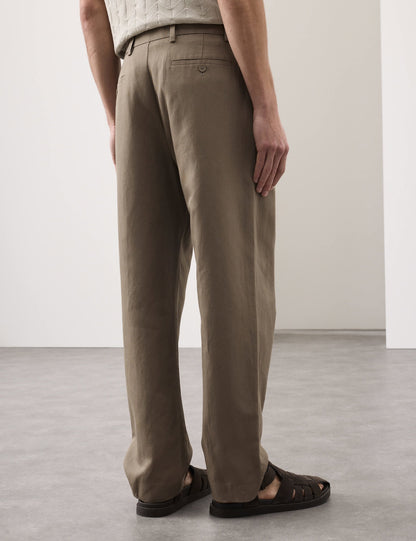 Keten Karışımlı Pantolon