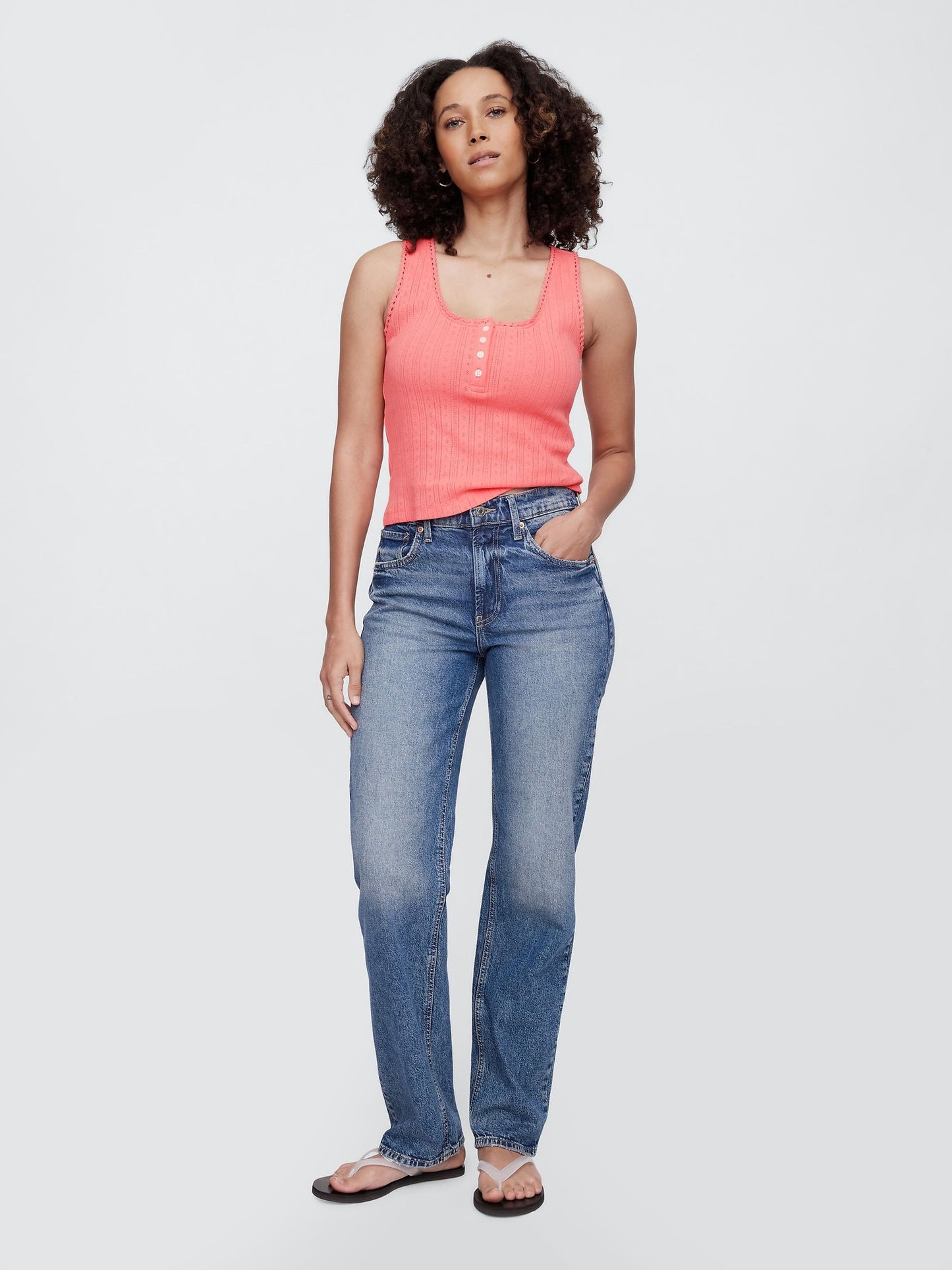 Pembe Eyelet Atlet