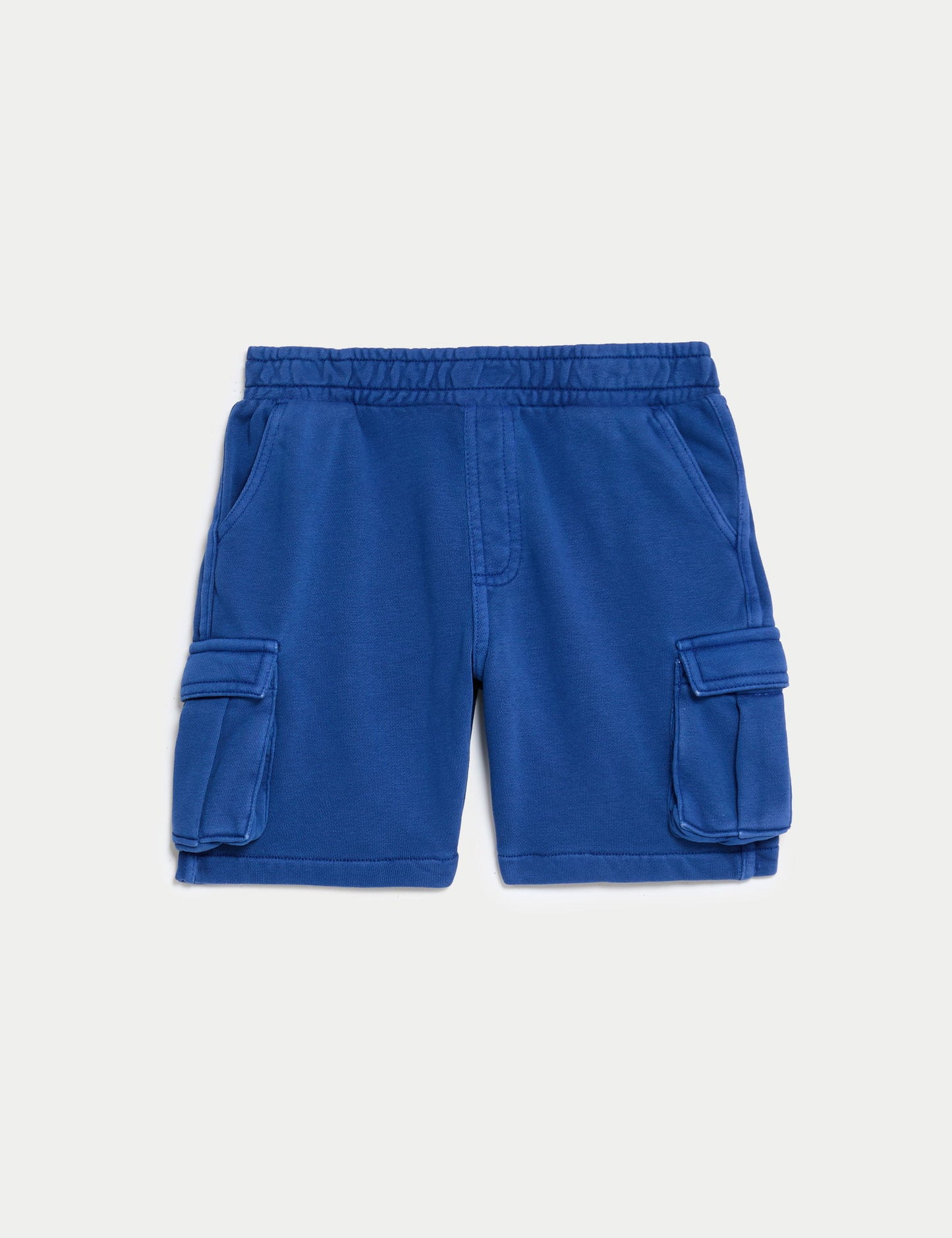 Regular Fit Örme Kargo Şort (2-7 Yaş)