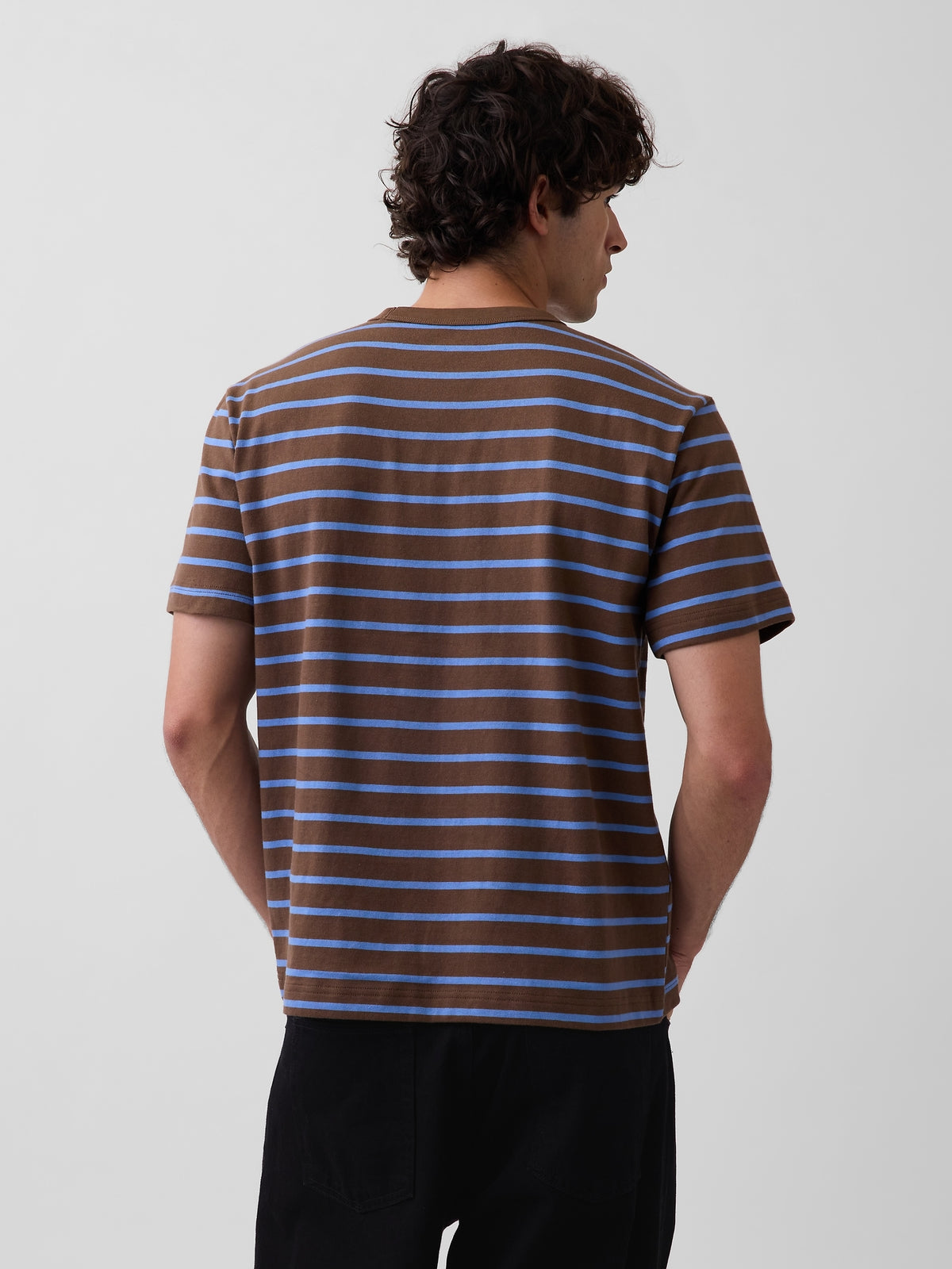 Kahverengi Heavyweight Relaxed T-shirt