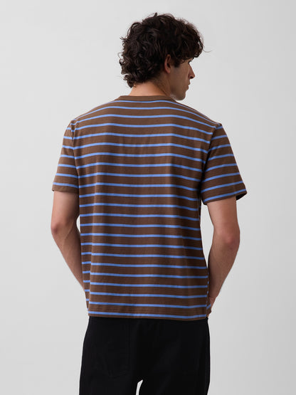 Kahverengi Heavyweight Relaxed T-shirt