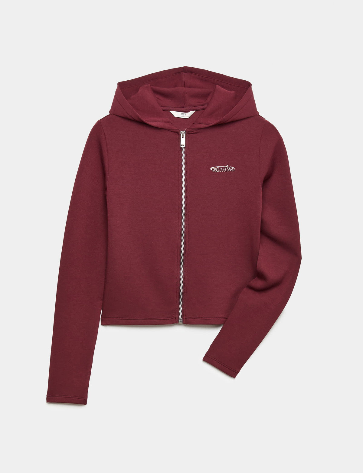 Fermuarlı Kapüşonlu Sweatshirt