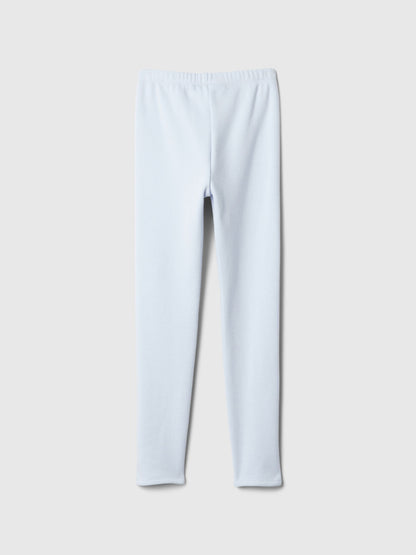 Açık Mavi Stretch Cozy Legging Tayt