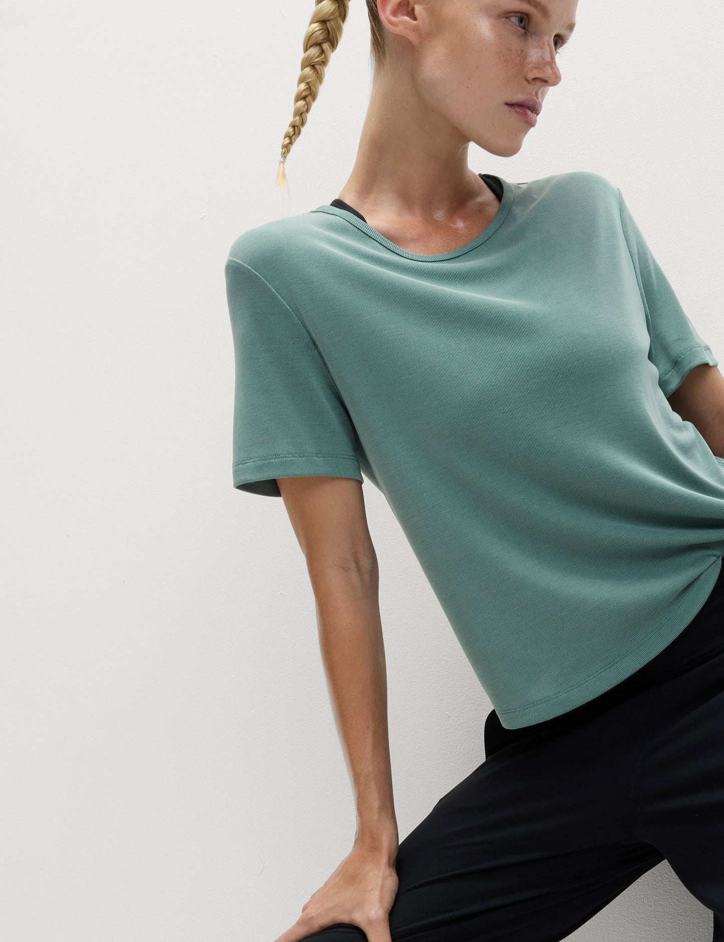 Modal Dokulu T-shirt