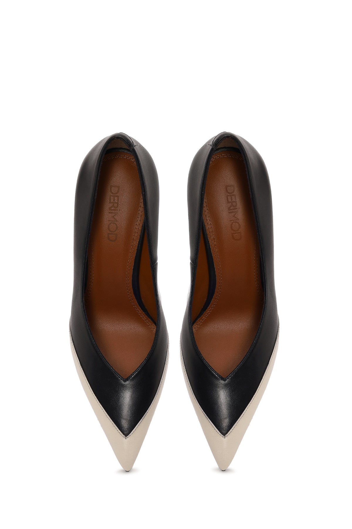 Kadın Siyah Ince Topuklu Deri Stiletto