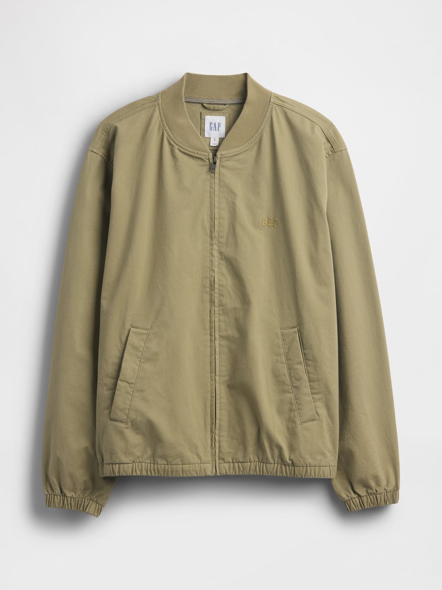 Açık Yeşil Relaxed Bomber Ceket