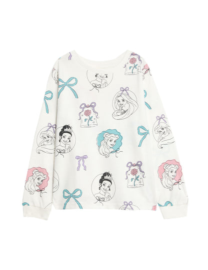 Disney Prenses:trade_mark: Saf Pamuklu Pijama Takımı (2–8 Yaş)