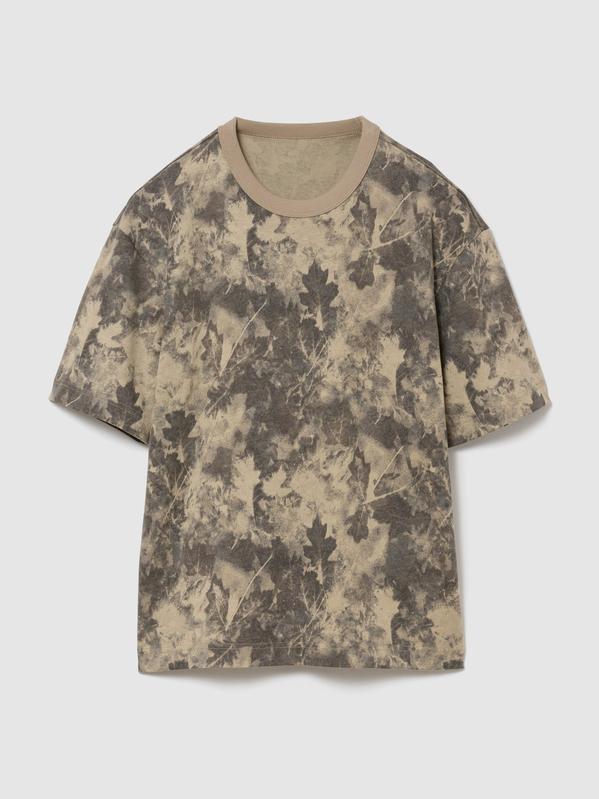 Kamuflaj Heavyweight Crop T-shirt