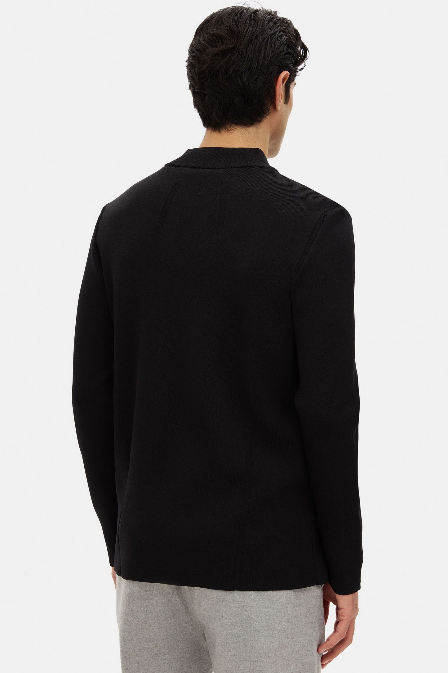 Tween Slim Fit Siyah Kazak