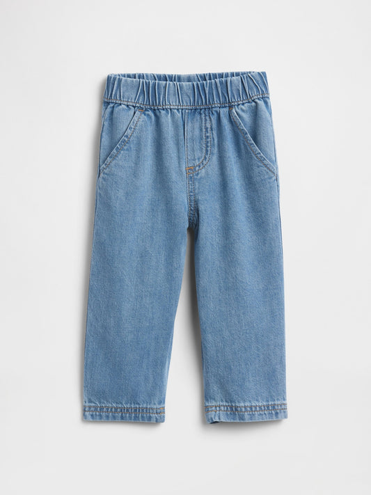 Mavi Babygap Pull-on Yumuşak Denim Pantolon