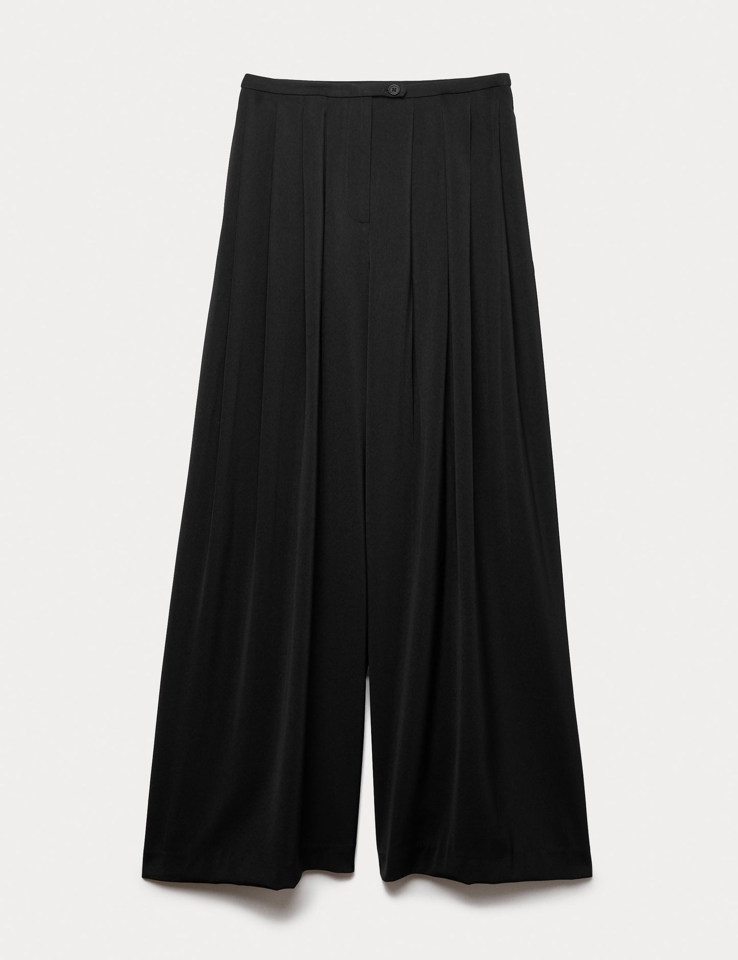 Saten Twill Palazzo Pantolon