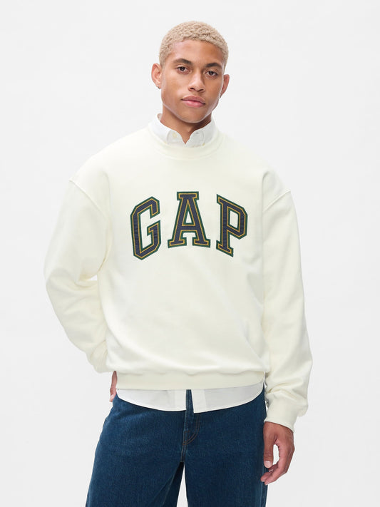 Kırık Beyaz Gap Logo Sweatshirt