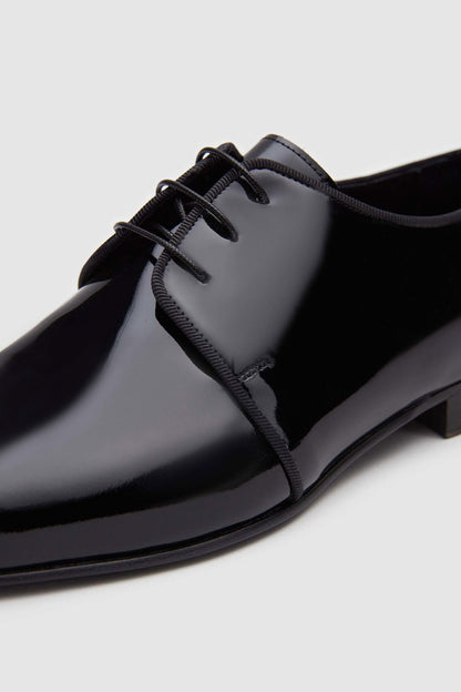 Damat Siyah Deri Smokin Ayakkabi