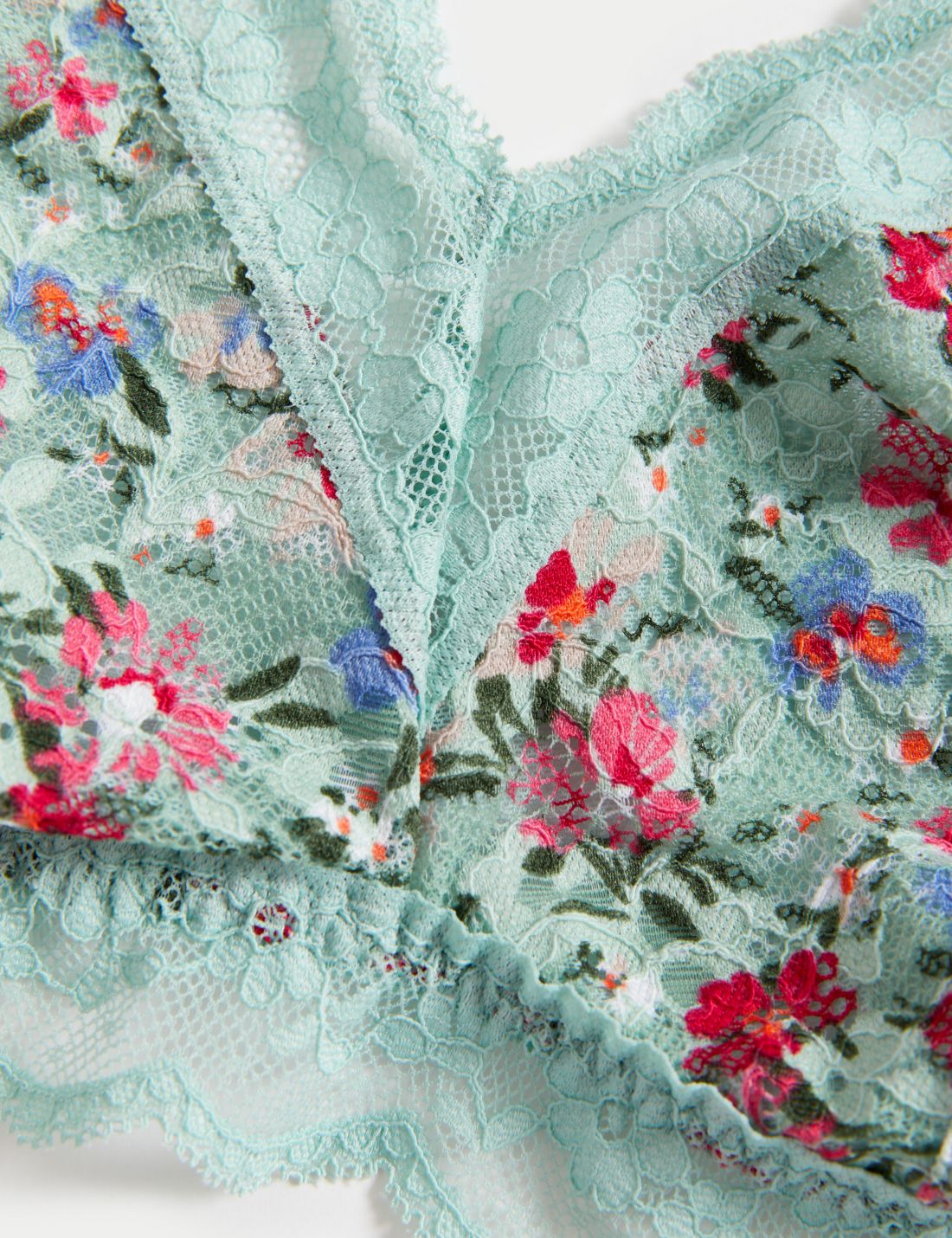 Dantel Detaylı Balensiz Bralet