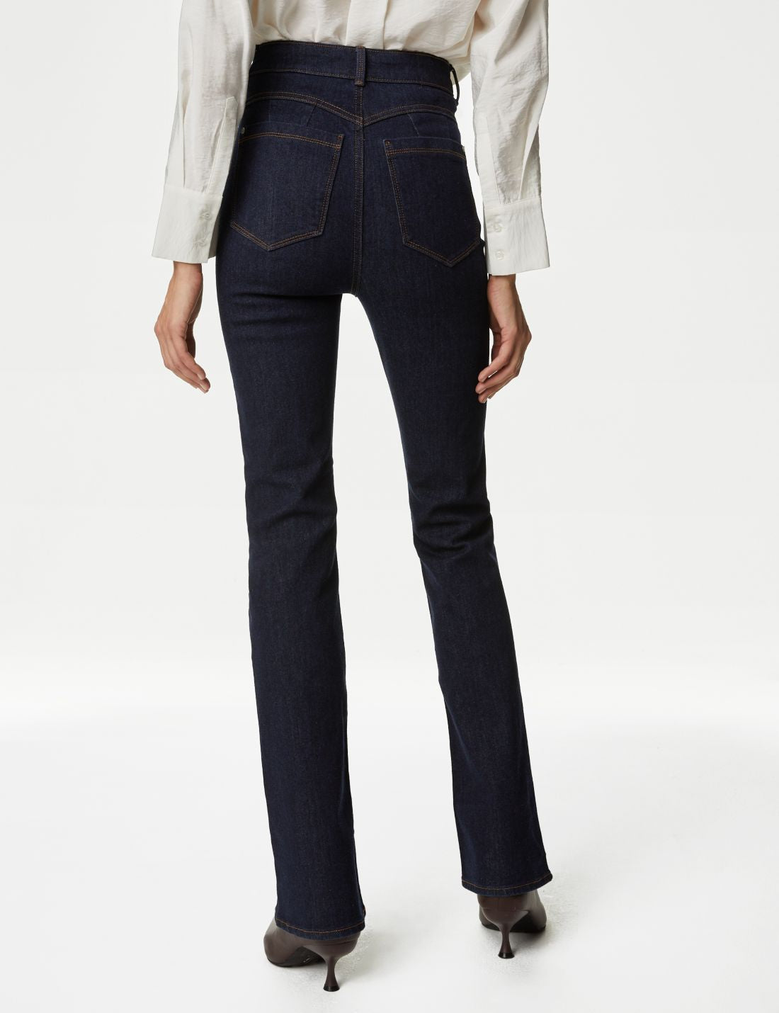 Yüksek Bel Slim Flare Magic Jean Pantolon