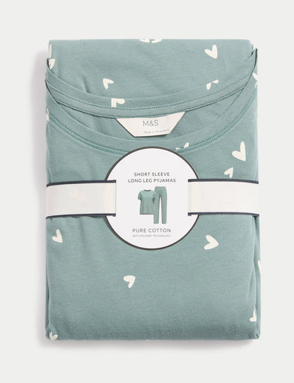 Pamuk Karışımlı Pijama Takımı
