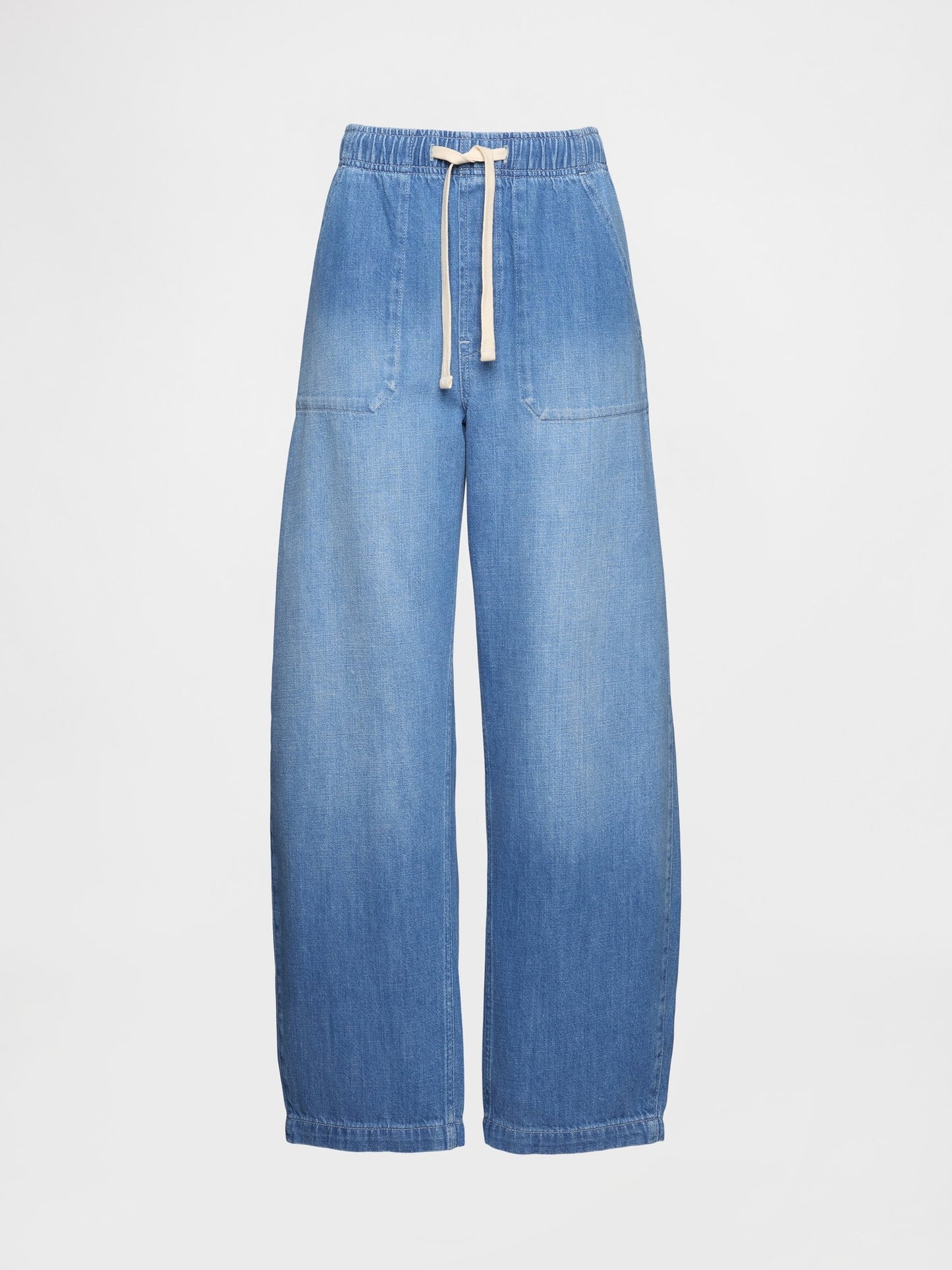 Mavi High Rise Easy Barrel Jean Pantolon