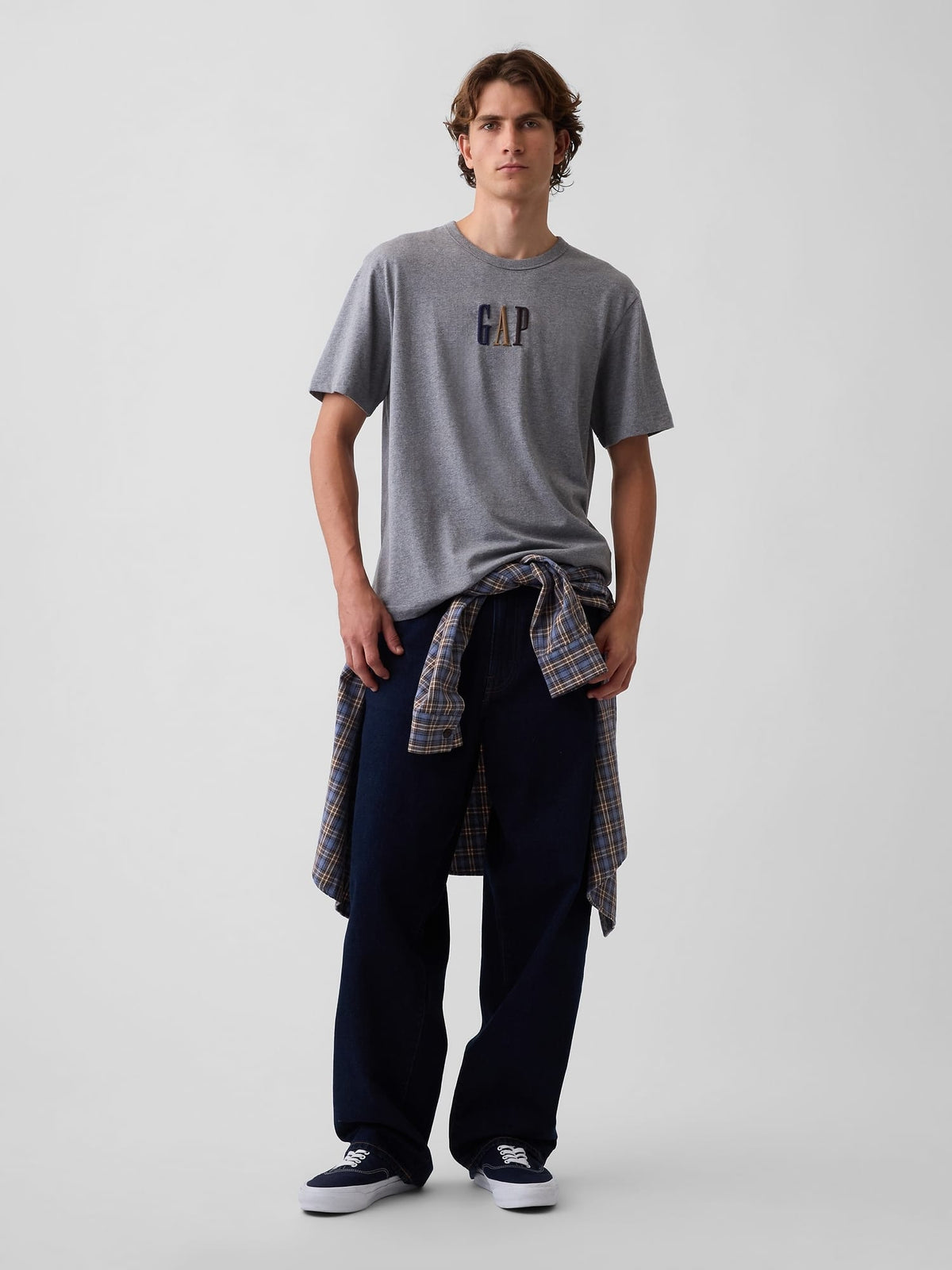 Gri Gap Logo T-shirt