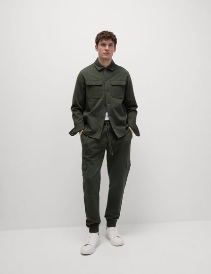 Regular Fit Kargo Jogger Pantolon
