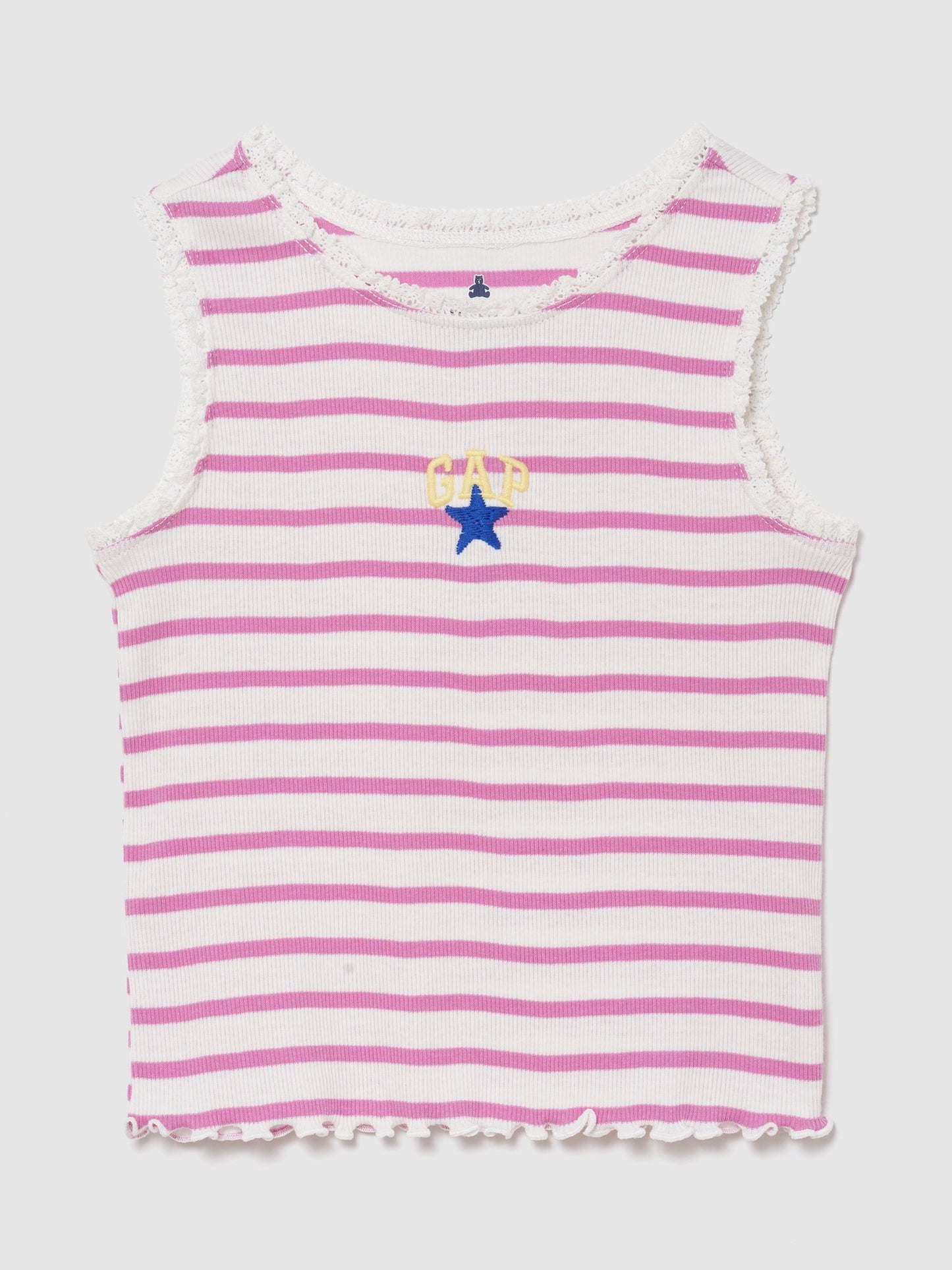 Pembe Mix & Match Grafik Logo Fitilli Kolsuz T-shirt