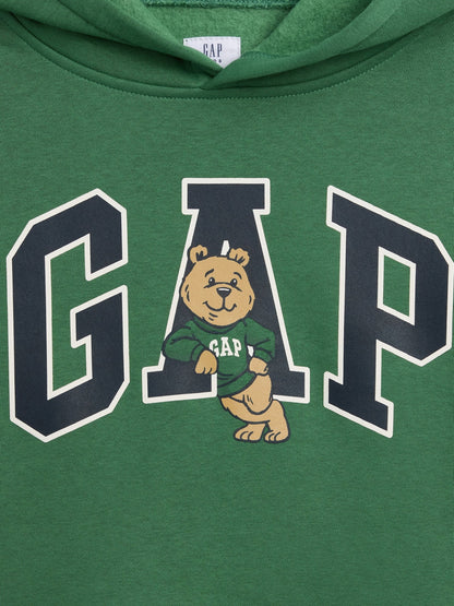 Yeşil Relaxed Gap Logo Sweatshirt