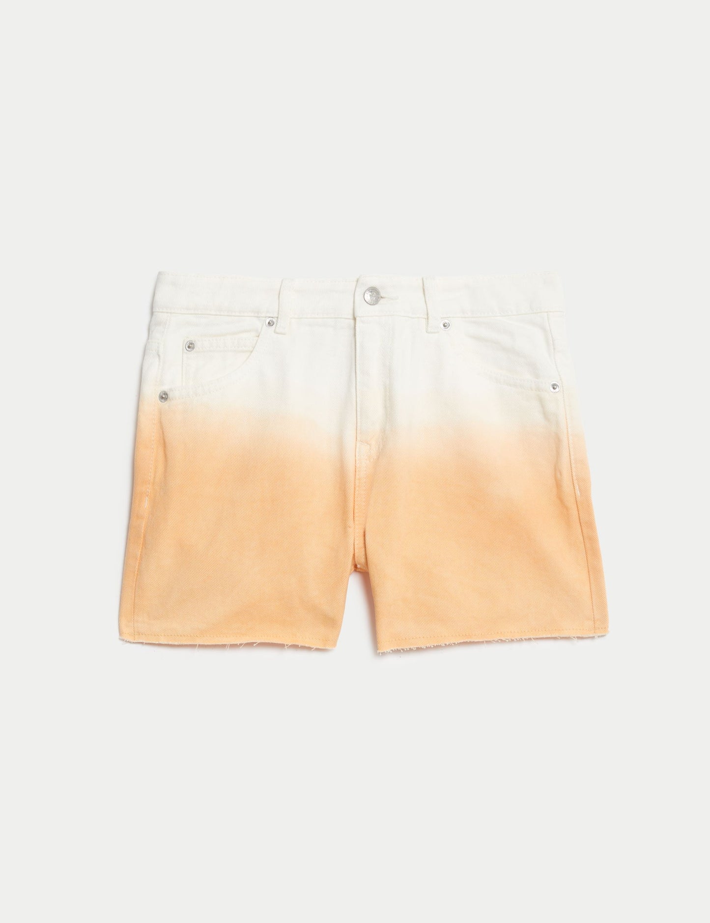 Saf Pamuklu Denim Şort (6-16 Yaş)