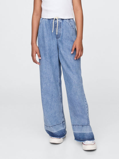 Denim Mavi Kids Ultrasoft Kolay Baggy Jean Pantolon