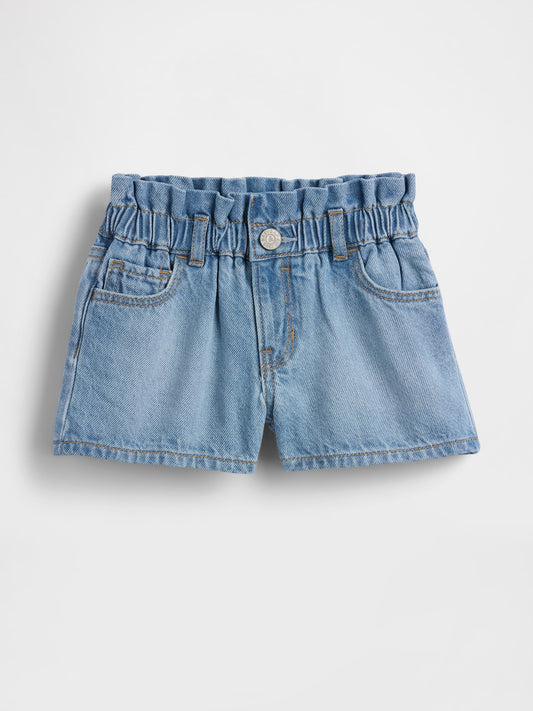 Açık Mavi Ultrasoft Denim Stride Şort