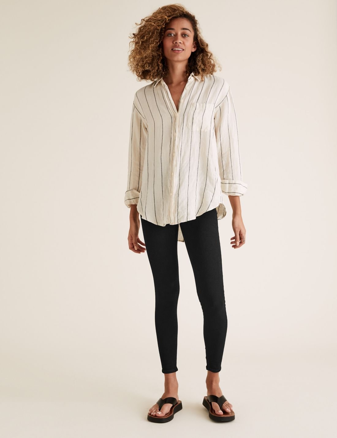Yüksek Bel Jegging Jean Pantolon
