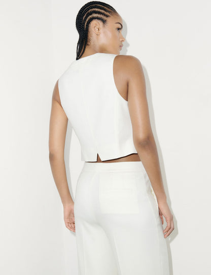 Yün Karışımlı Regular Fit Yelek