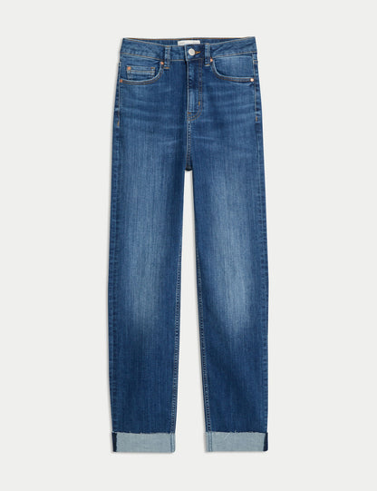 Harper Supersoft Yüksek Bel Jean Pantolon