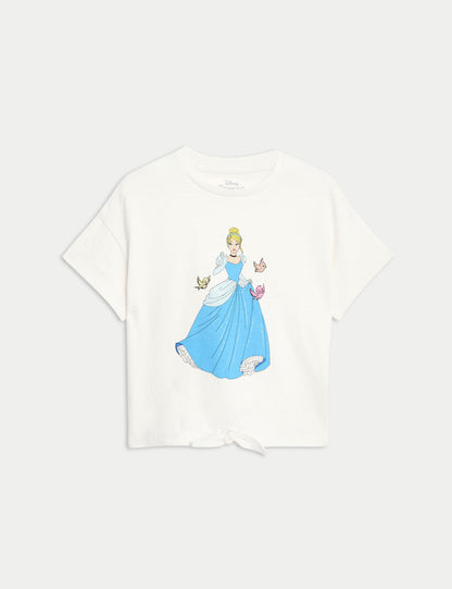 Saf Pamuklu Disney Princess:trade_mark: T-shirt (2-8 Yaş)