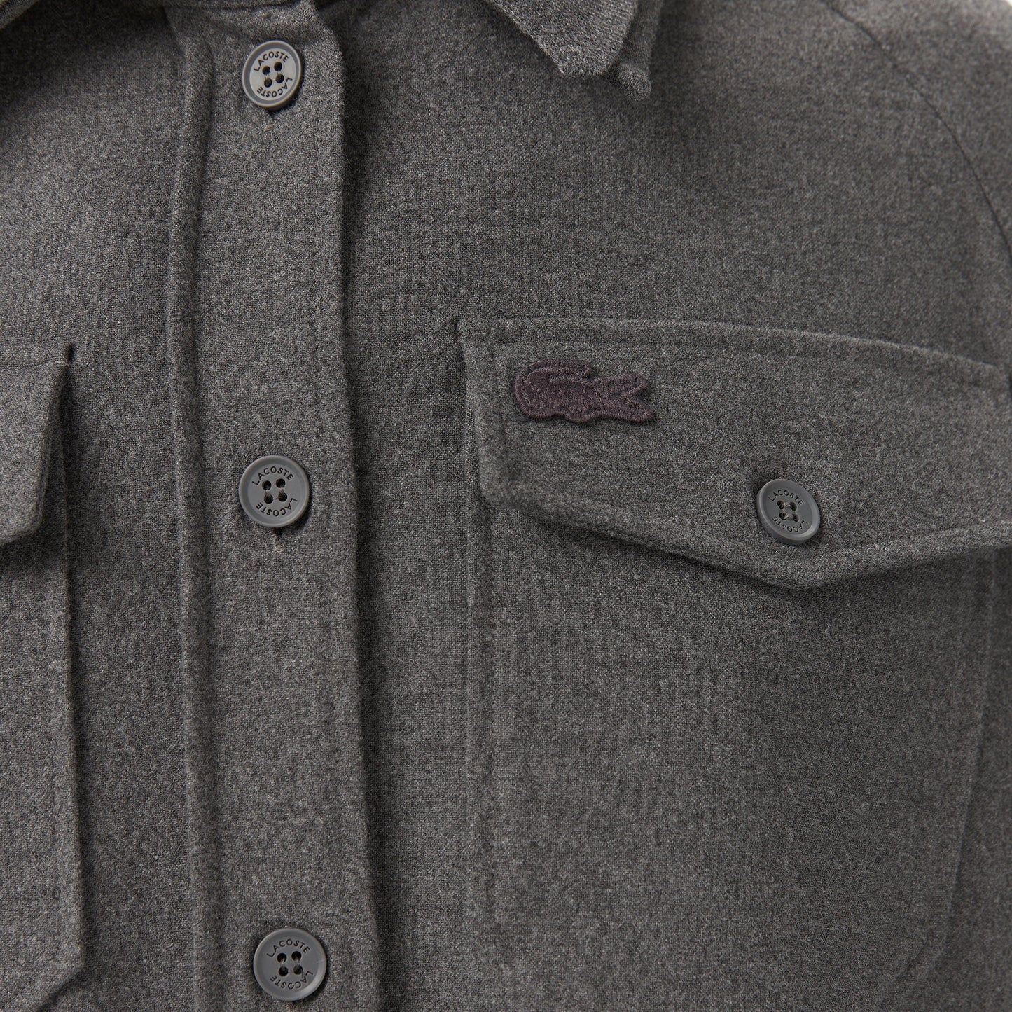 Lacoste Kadın Koyu Gri Gömlek