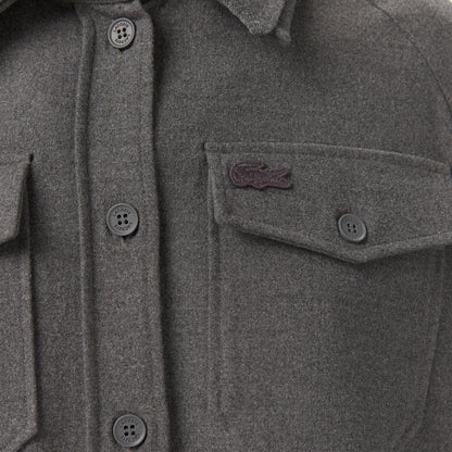 Lacoste Kadın Koyu Gri Gömlek