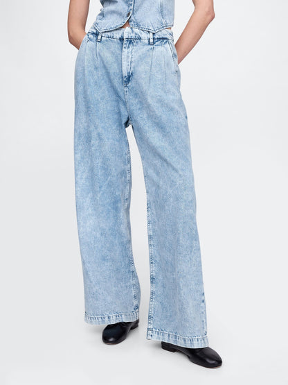 Mavi 365 High Rise Ultrasoft Pileli Denim Pantolon