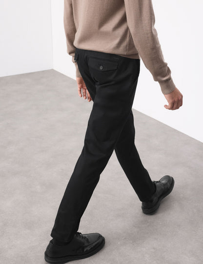 Pamuk Karışımlı Slim Fit Pantolon