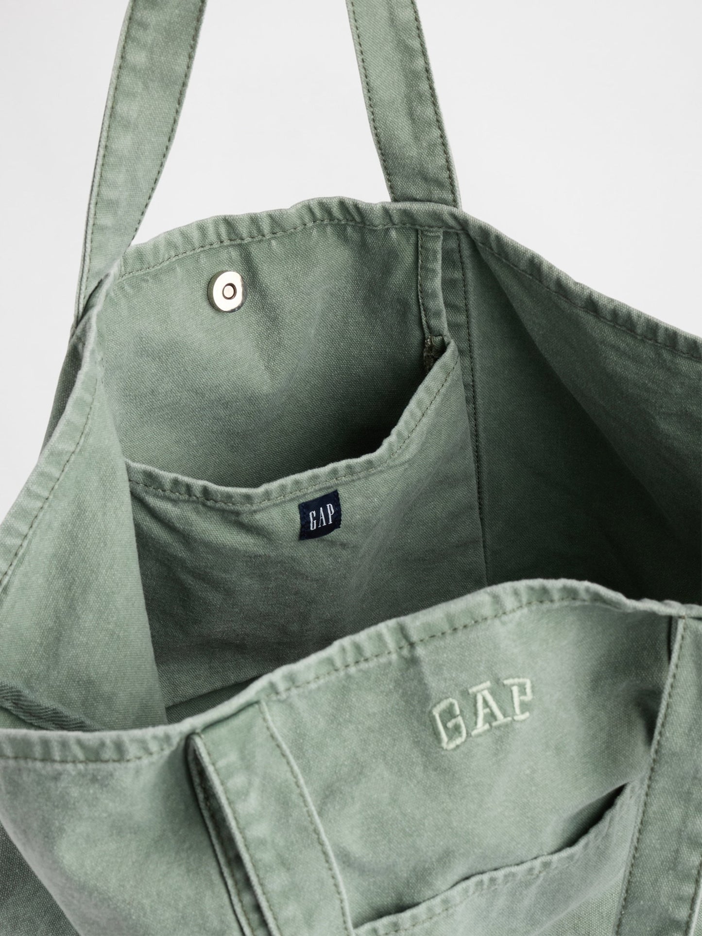 Yeşil Gap Logo Tote Çanta