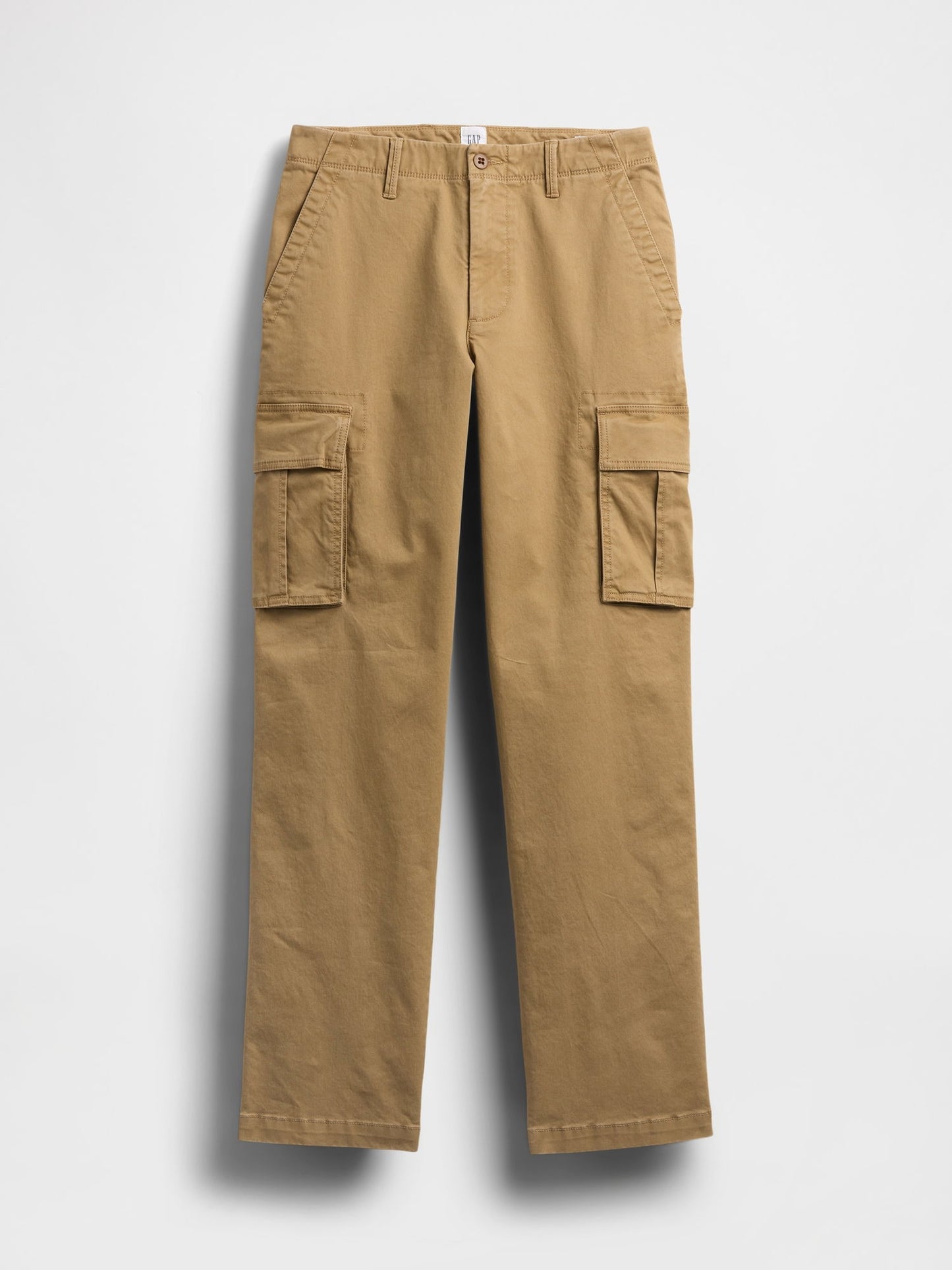 Bej Gapflex Straight Kargo Washwell™ Pantolon