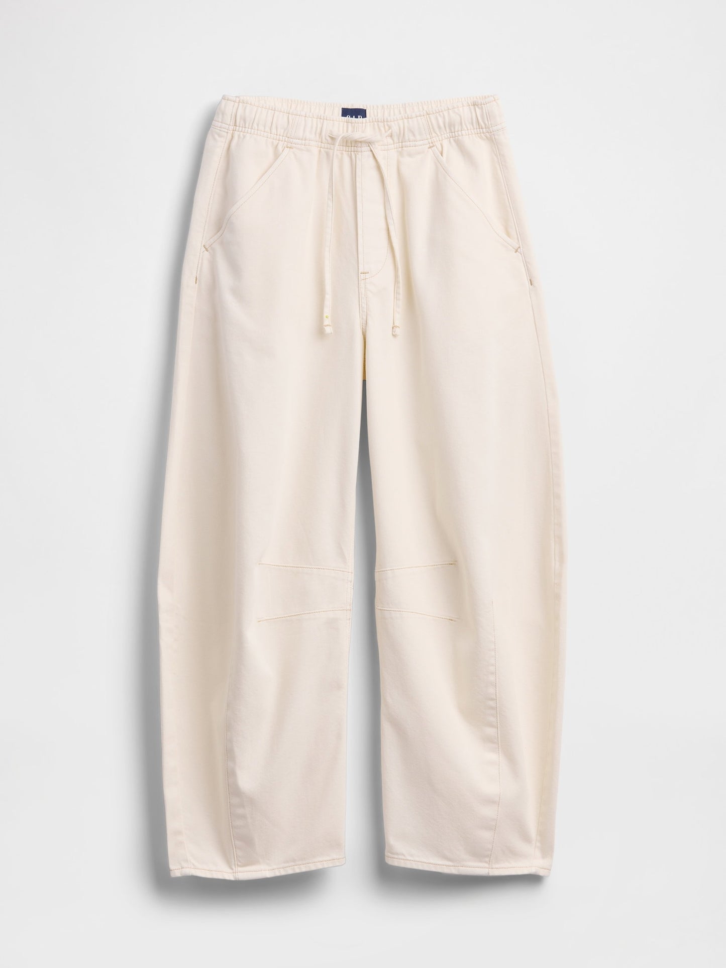 Krem Mid Rise Ultrasoft Easy Horseshoe Jean Pantolon
